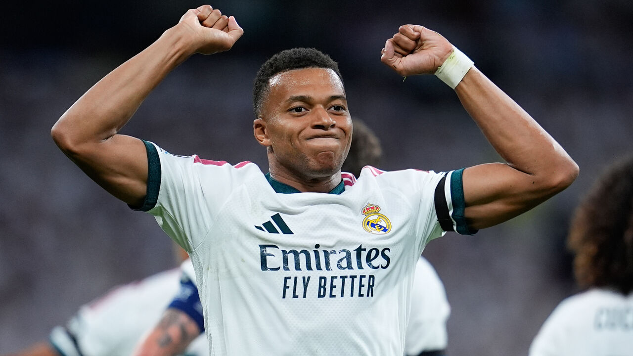Kylian Mbappe piątym najlepszym strzelcem w historii Ligi Mistrzów. Zrównał się z Raulem